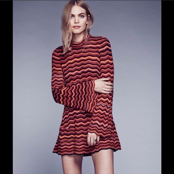 ⛔️SOLD⛔️Free People Ziggy Sweater Knit Tunic Dres - Picture 12 of 14